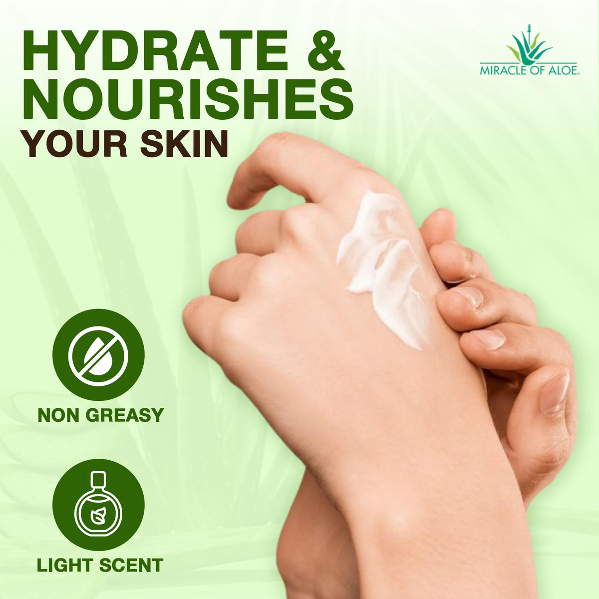 Miracle of Aloe tube inside travel bag highlighting TSA-friendly benefit