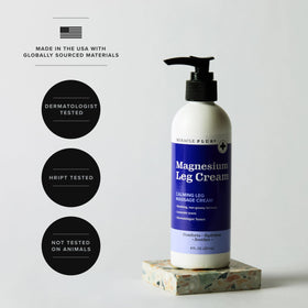 Miracle Plus jar in hand to show true 8 oz scale and travel-friendly size