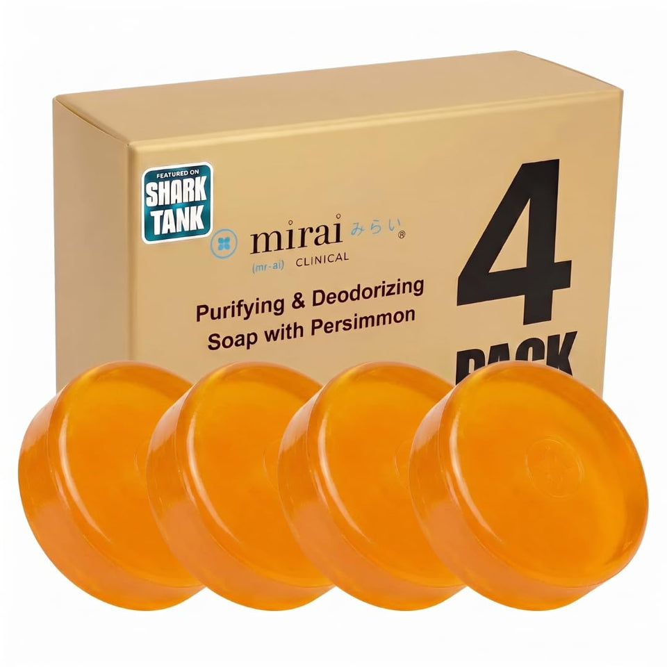 Mirai front packaging showing four bars and clinical branding benefit confidence