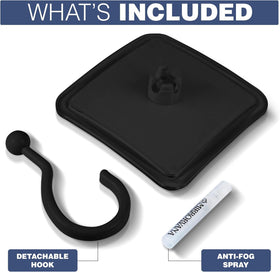 MIRRORVANA packed in travel kit highlighting portability and convenience