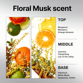 Mise En Scene after-use dry hair showing smooth shine and reduced frizz benefit