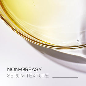 Mise En Scene application on damp hair demonstrating detangling and frizz control benefits