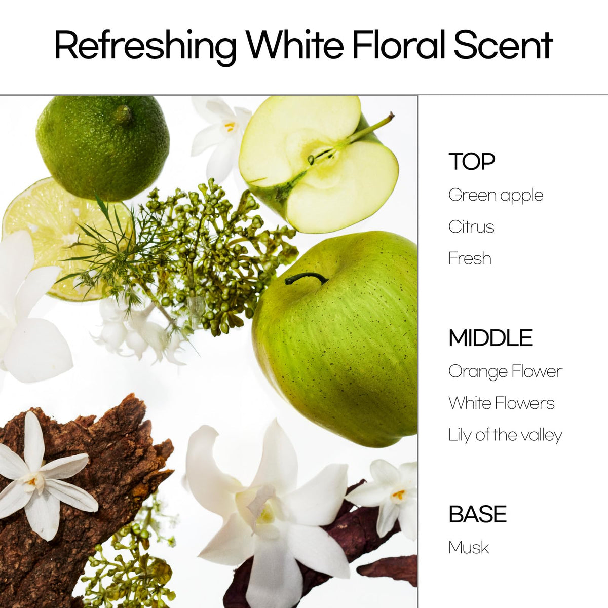 Mise En Scene conditioner applied to mid-lengths showing detangling and smoothing benefits