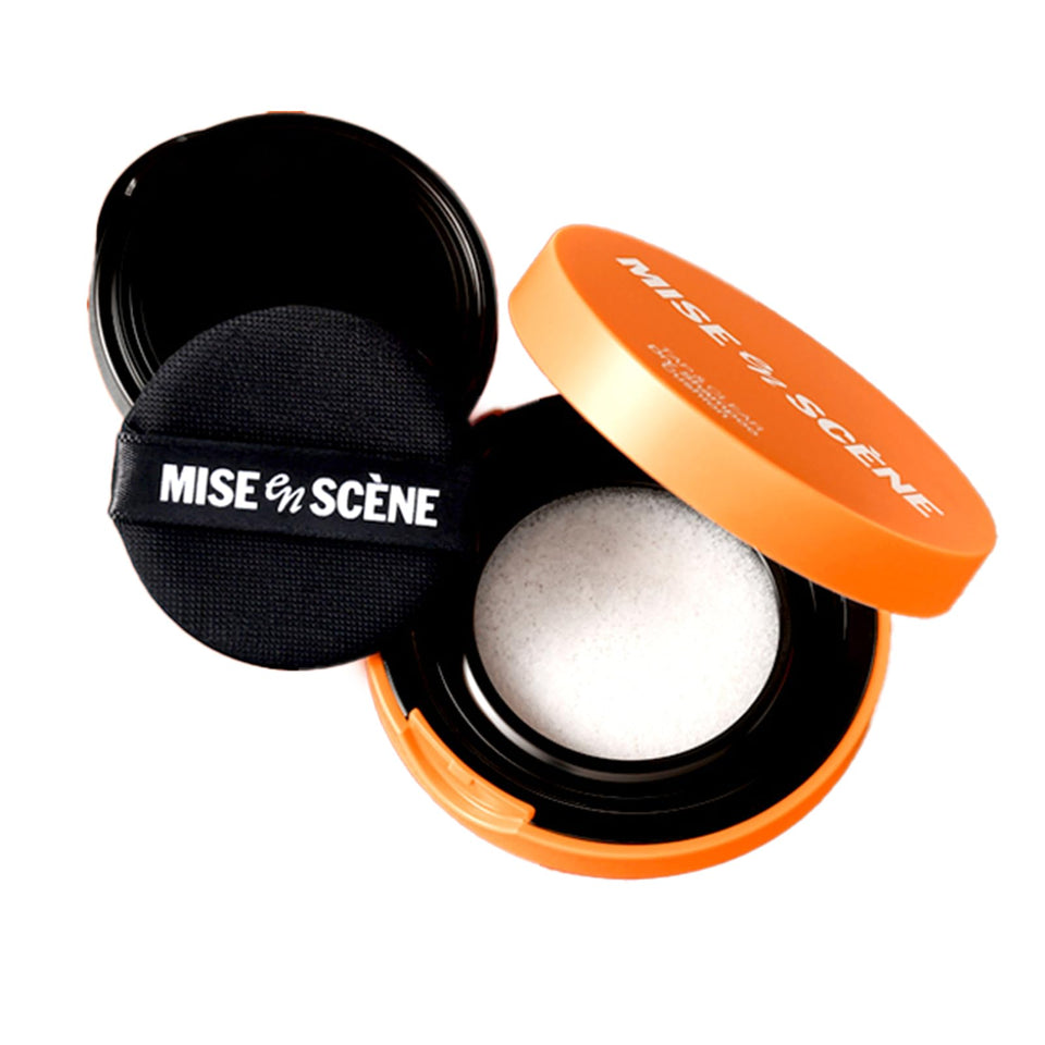 Mise En Scene front compact showing branding and travel friendly design
