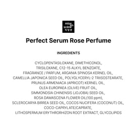 Mise En Scene product label close-up showing clean-formula claims and ingredient clarity benefit