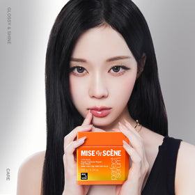 Mise En Scene open jar showing capsule-rich texture for targeted nourishment