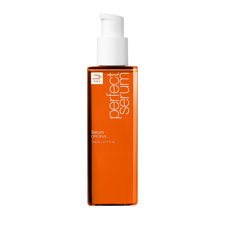 Mise En Scene front bottle showing sleek packaging and easy handling