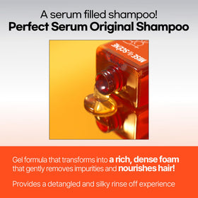 Mise En Scene shampoo lather demo showing gentle cleansing and improved manageability