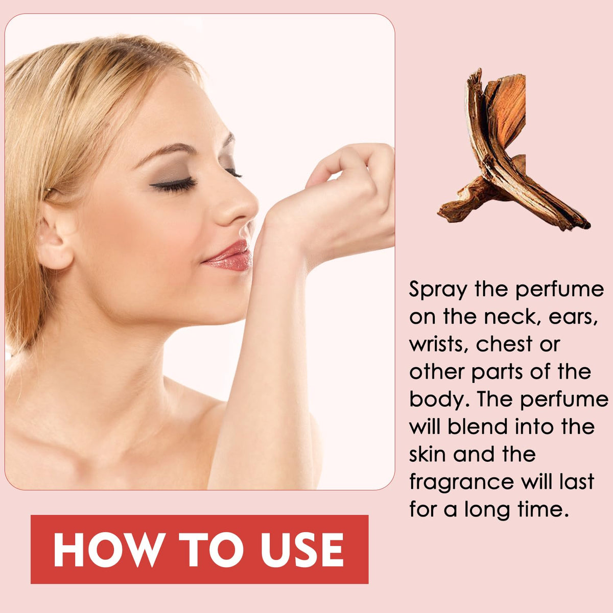 MISEDI perfume in hand to show size and portability for on-the-go use