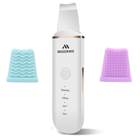 MISERWE before and after pore focus illustrating clearer-looking skin appearance