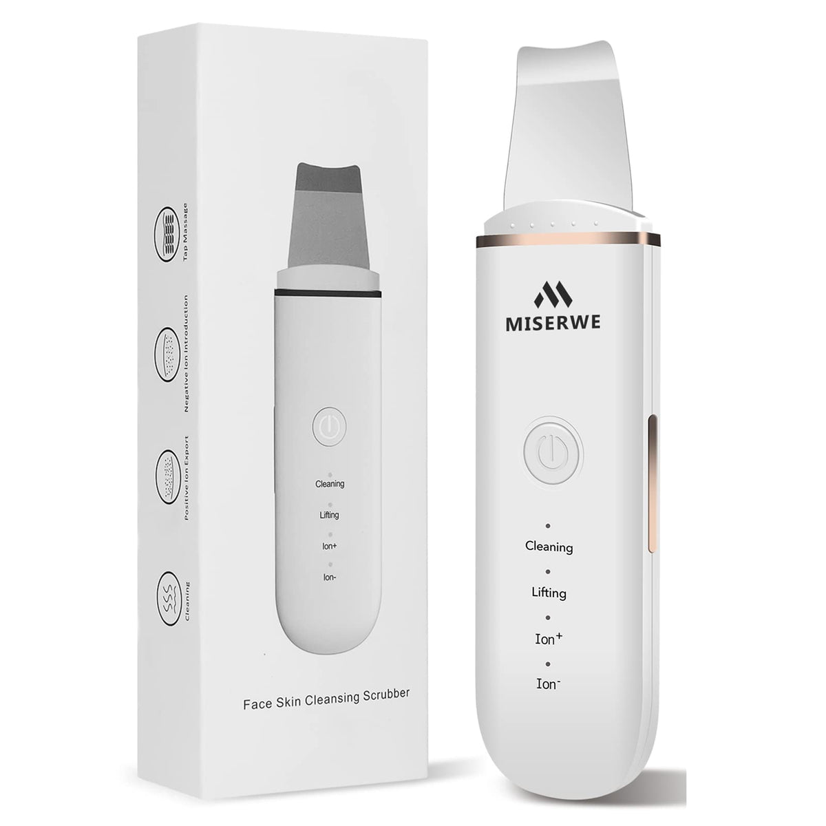 MISERWE placed on bathroom counter during skincare routine for everyday use