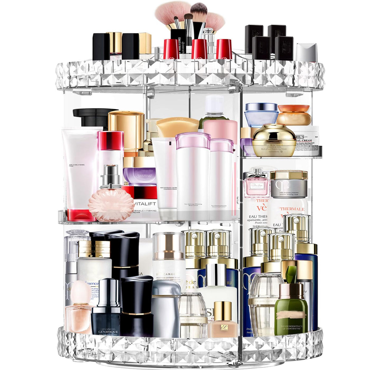 MISERWE on a vanity in a styled bathroom to show organized lifestyle benefit