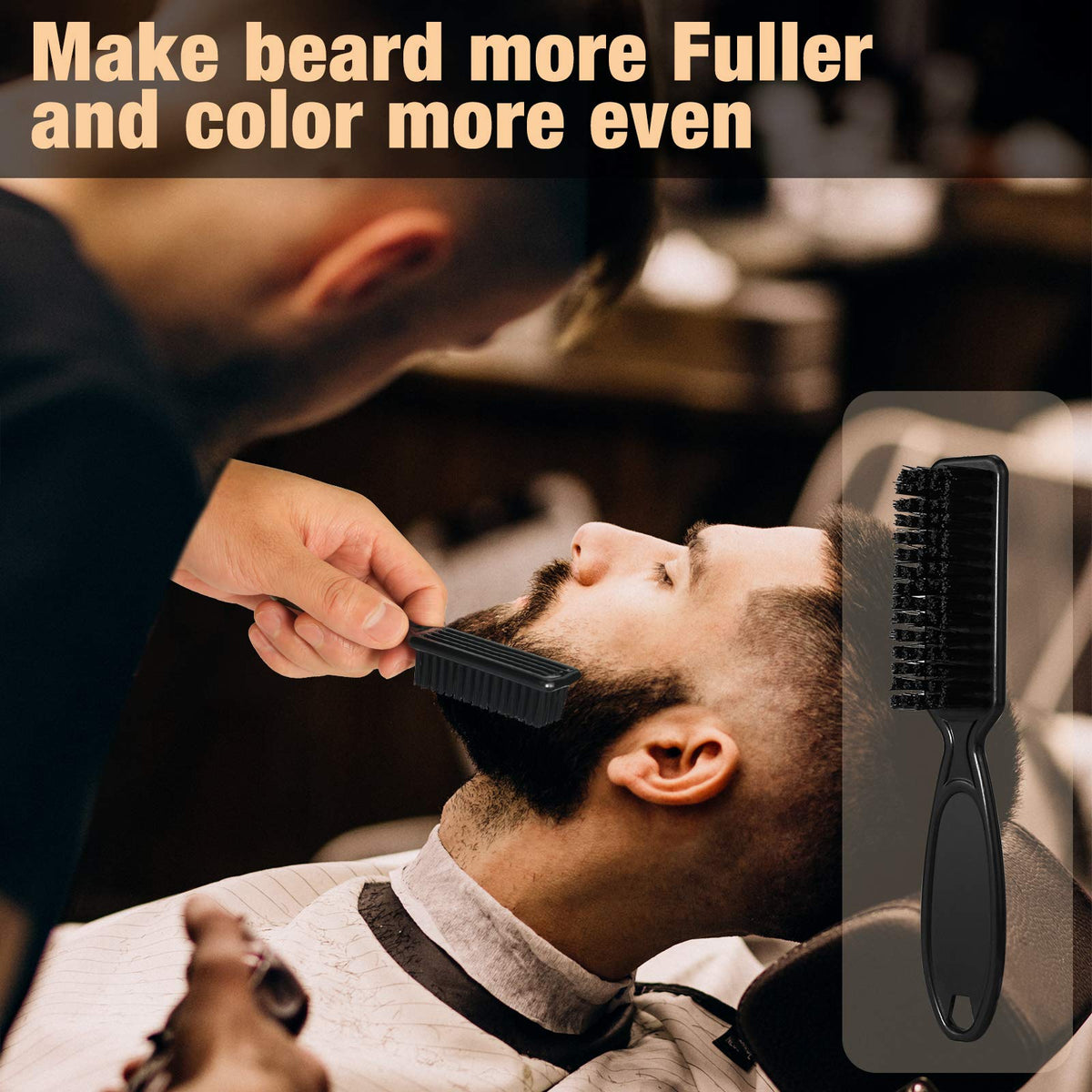 MISICH application on mustache creating defined edges