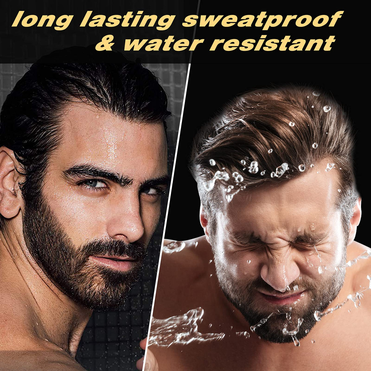 MISICH barber brush blending pigment for seamless, natural-looking beard finish