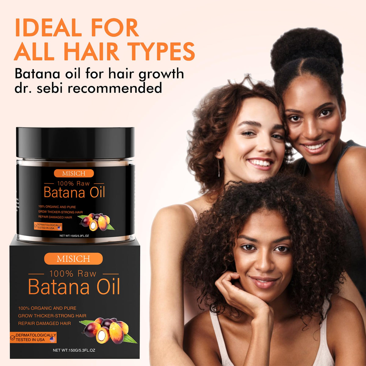 MISICH batana in a bathroom routine scene showing simple weekly hair treatment benefit