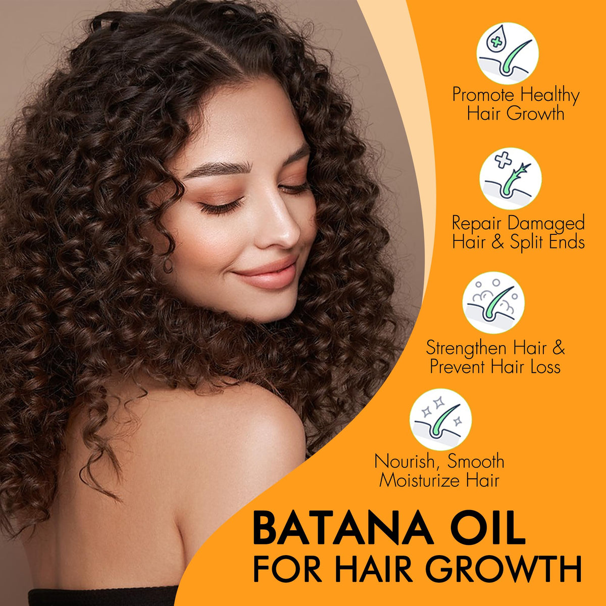 MISICH oil applied to hair tips displaying smoothing and shine benefit