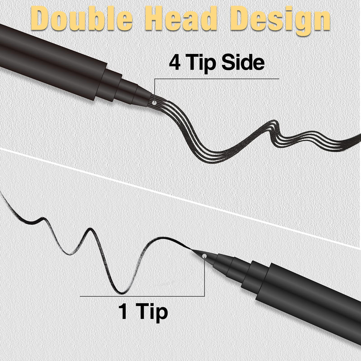 MISICH close-up of the four-tip pen head delivering precise outline for definition