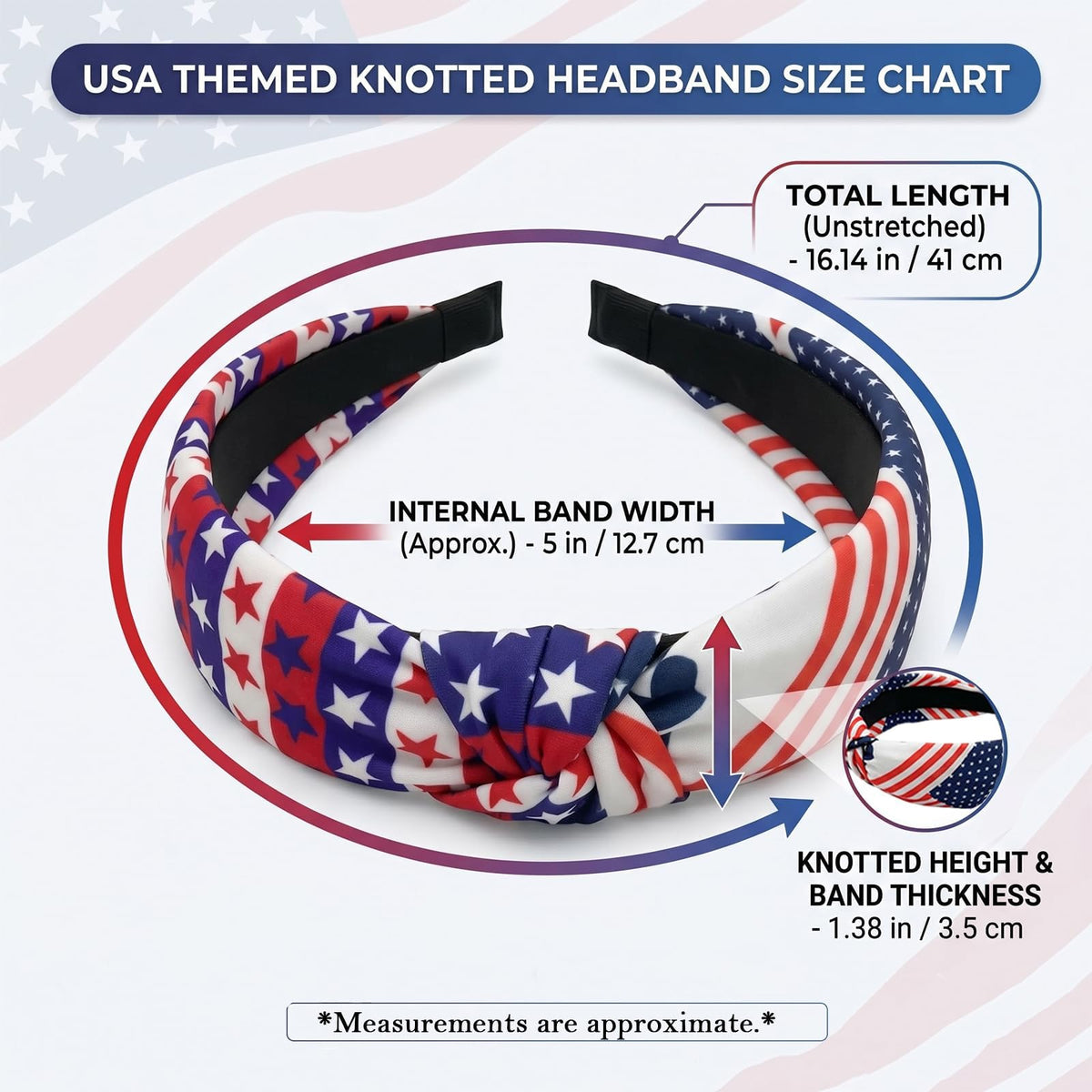 Miskate four headbands displayed flat showing pack variety and ready-to-wear convenience