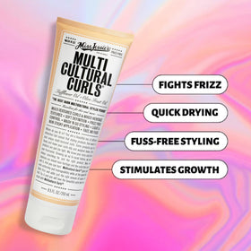 Miss Jessie's cream texture close-up showing smooth consistency that eases styling