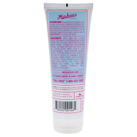 Miss Jessie's creamy lotion texture close-up demonstrating smooth spreadability for soft curls