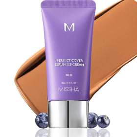 MISSHA front packaging showing BB cream tube and branding for easy identification and trust