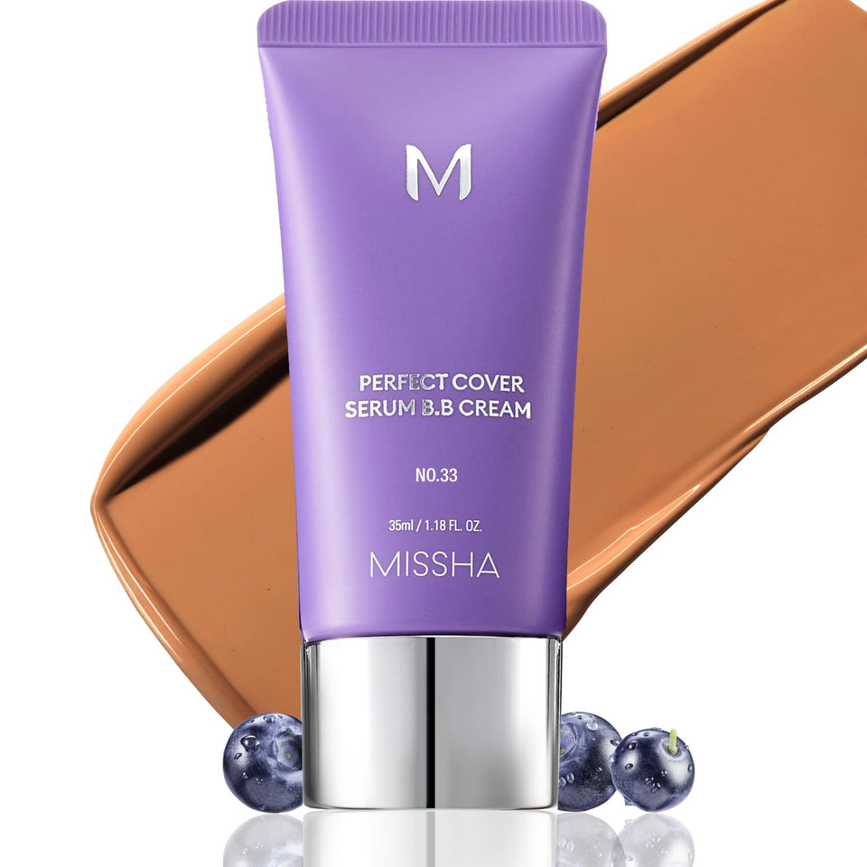 MISSHA front packaging showing BB cream tube and branding for easy identification and trust