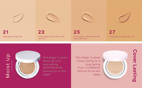 MISSHA compact in hand illustrating travel-ready size and ease