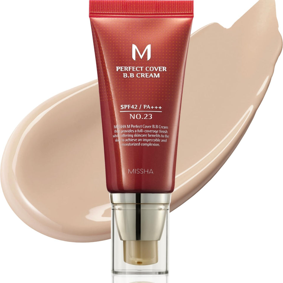 MISSHA front packaging No.23 shows shade and SPF for quick selection