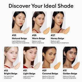 MISSHA lifestyle model outdoors showing radiant skin and daily wear benefit
