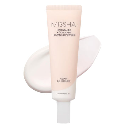 MISSHA front packaging showing product and size, highlights portability and sleek design