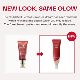 MISSHA application with finger illustrating easy blending and coverage