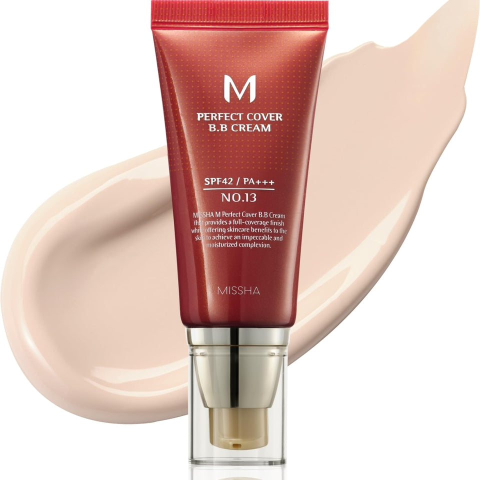 MISSHA front tube showing product label and net weight with clear view