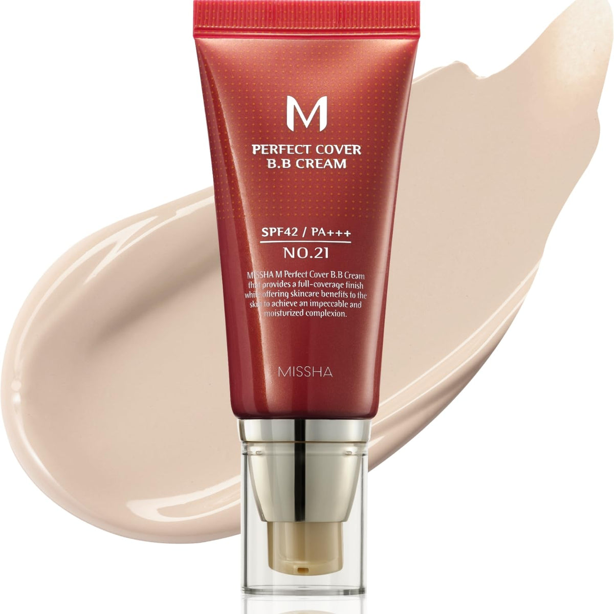 MISSHA front packaging showing compact tube and shade for easy selection