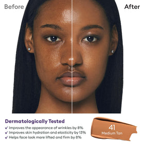 MISSHA serum texture drop on skin showing lightweight, blendable finish