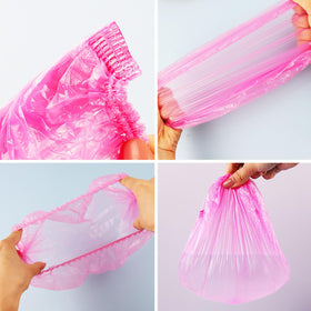 MISSJOJIAY thickened plastic texture close-up showing tear resistance