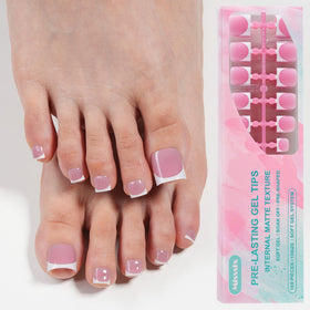 Misssix front packaging showing 150-piece French toe tips and kit benefit