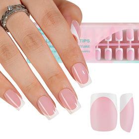 Misssix front packaging showing 160-piece French gel tips and convenience