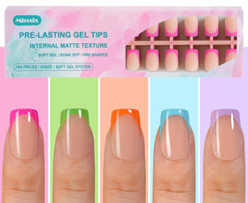 Misssix front packaging showing 160pcs set and brand for quick salon-style nails