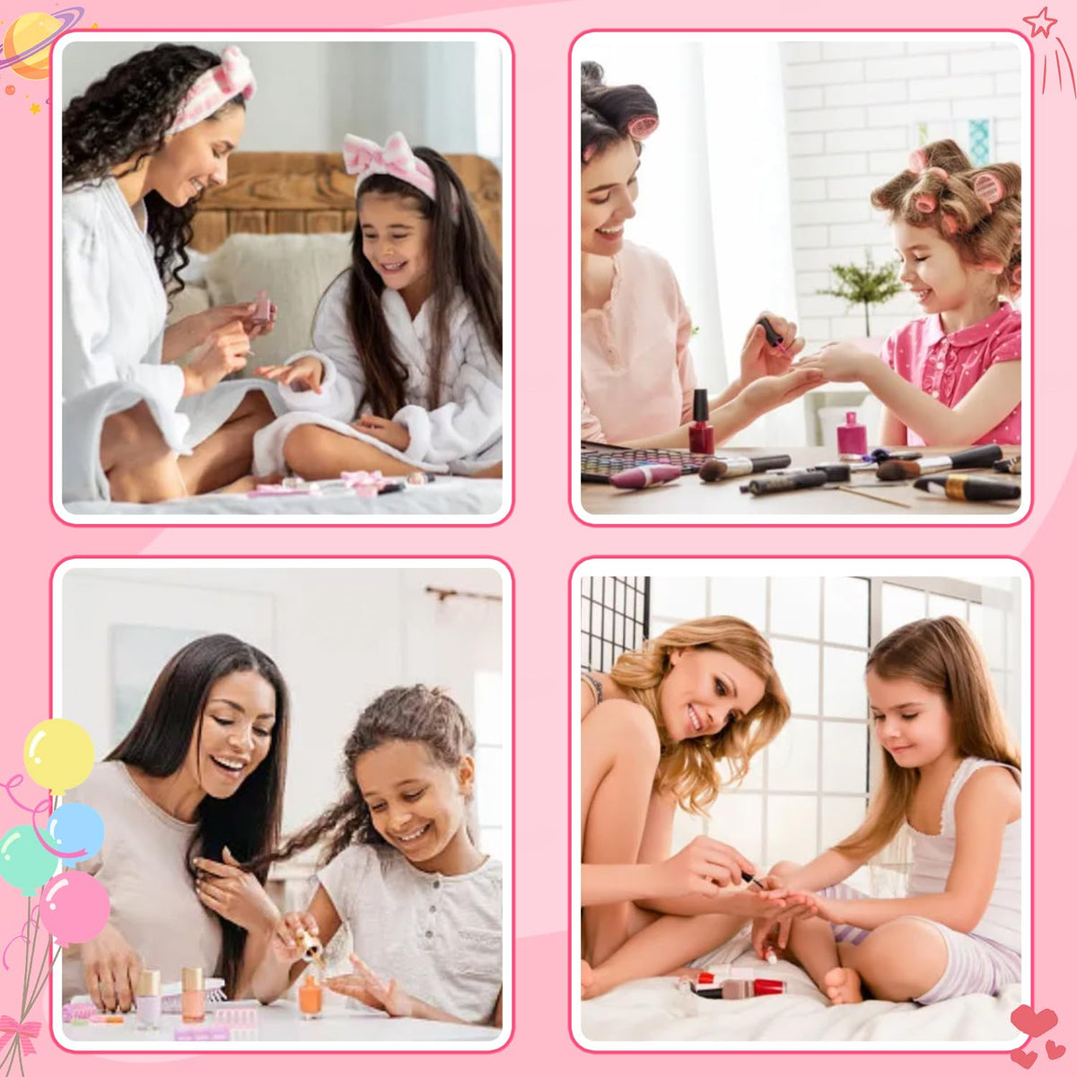 Misssix nails in a party setting, highlighting fun dress-up benefits