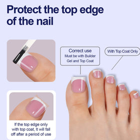 Misssix soft-gel bending to show flexibility and comfortable wear