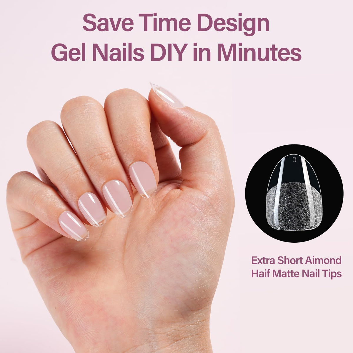 Misssix gel tip edge detail showing durable thickened front