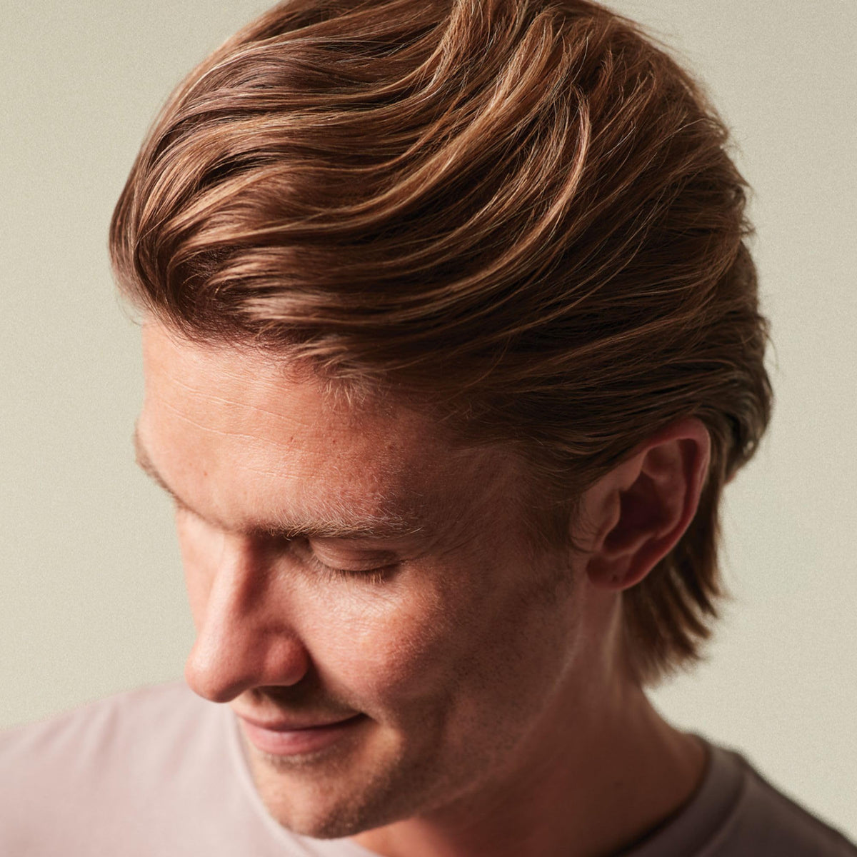 MITCH before and after hair showing fuller, thicker-looking results