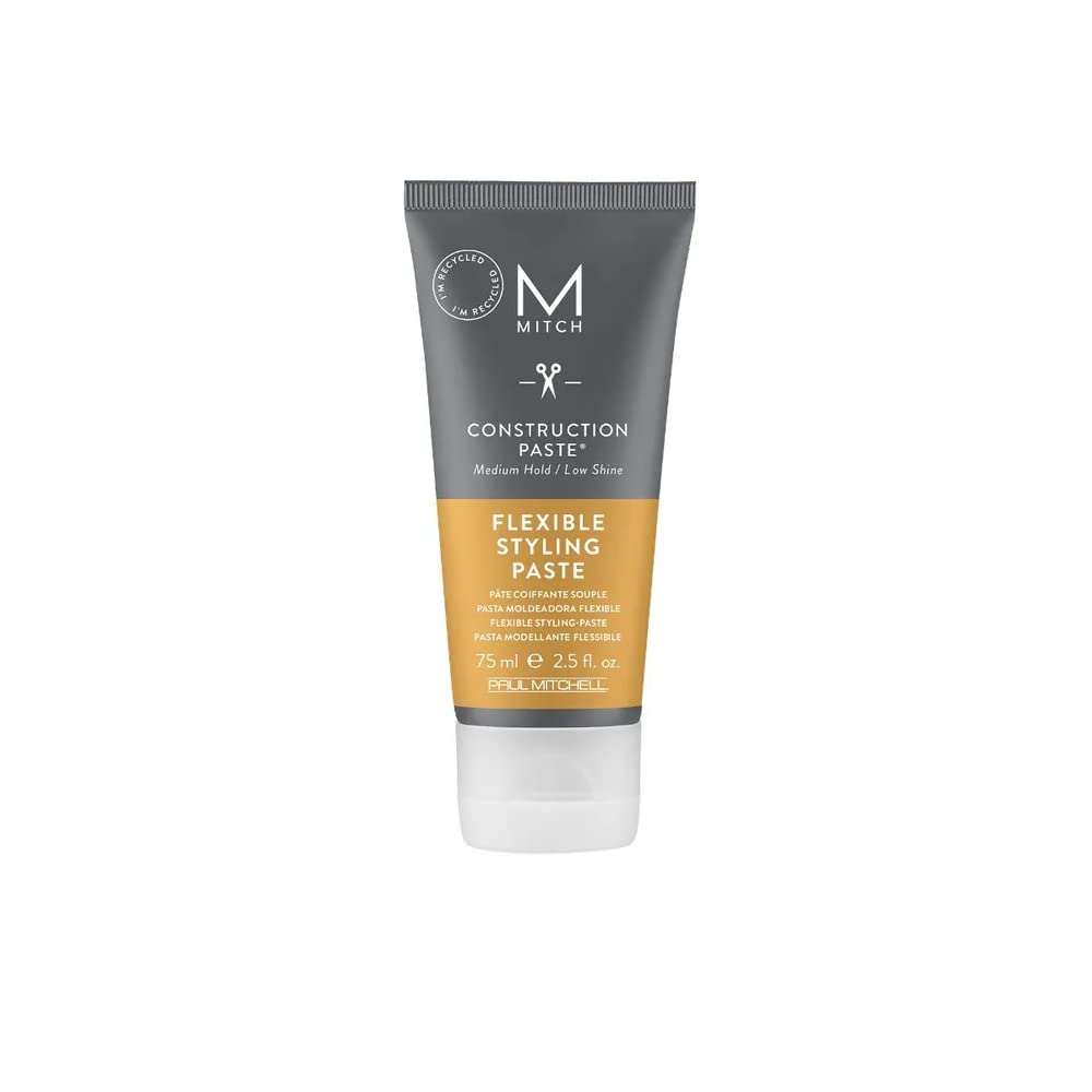 MITCH Construction Paste front packaging showing jar and branding benefit clear identification