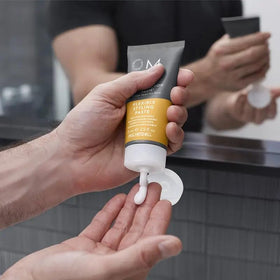 MITCH Construction Paste applied in hair styling creating textured, undone finish