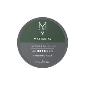 MITCH front jar showing product and clear branding with high hold benefit