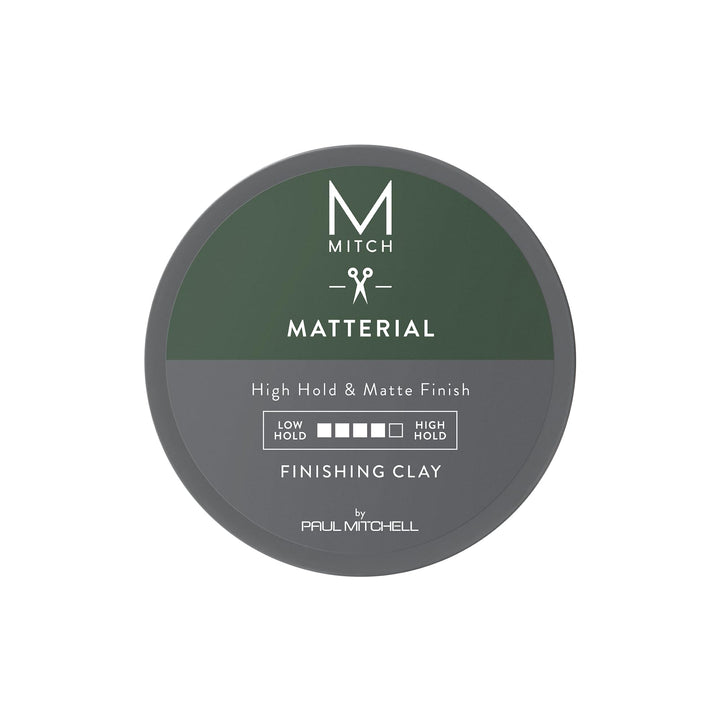 MITCH front jar showing product and clear branding with high hold benefit