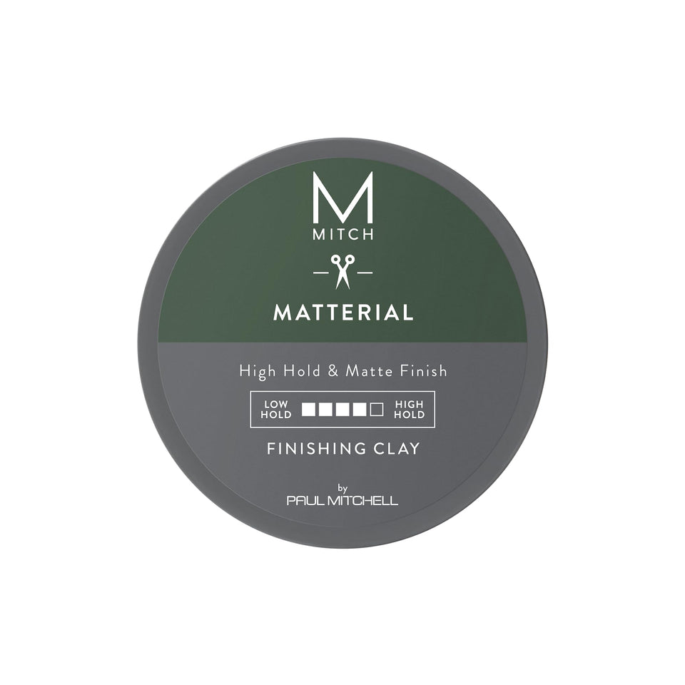 MITCH front jar showing product and clear branding with high hold benefit