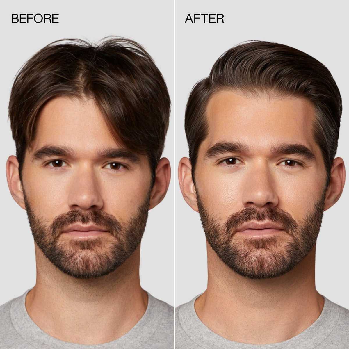 MITCH in-hand application showing controlled amount and effortless styling
