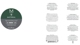 MITCH label closeup showing scent and directions for precise styling benefit