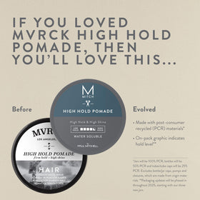MITCH pomade open texture closeup displaying creamy consistency and easy spreading benefit